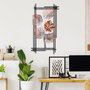 Wallity Daiyu 4 Accesorio Decorativo de Pared de Metal Multicolor